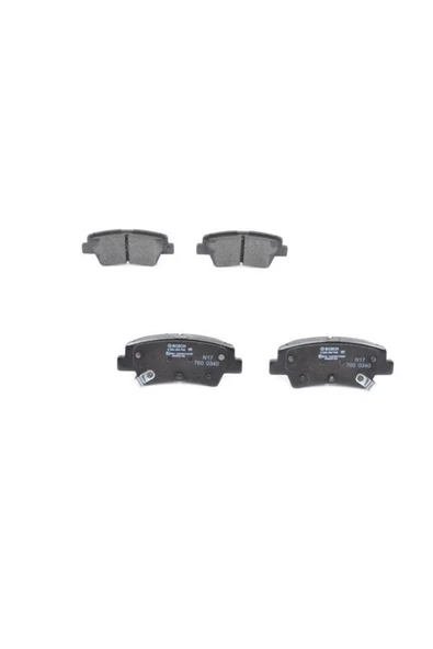 Bosch FREN BALATASI ARKA HYUNDAI ACCENT BLUE 11-/ BAYON 21-/ ELANTRA 11-/ I20 15-/ I30 11-/ I40 11-/ TUCSO ürün görseli 1