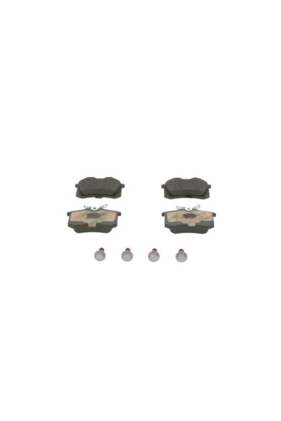 Bosch ARKA FREN BALATASI-KABLOSUZ 16MM (RENAULT   MEGANE II / PEUGEOT   307 CITROEN C3 / C4 - VW CADDY 04- ürün görseli 1