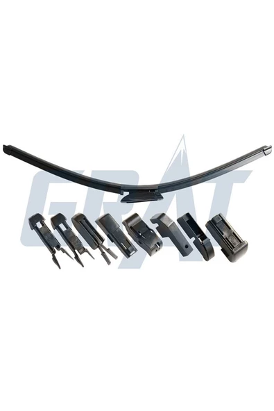 GRAT M530a Uyumlu Silecek Süpürgesi Ünıversal Muz Tipi 9 Aparatlı 530mm ürün görseli 1