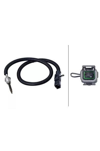 Hella Egzoz Sicaklik Sensoru 560mm-2 Kutuplu-volvo ürün görseli 1