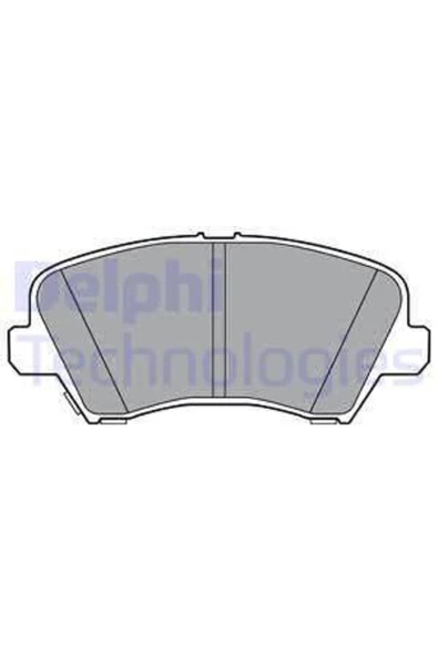 DELPHİ BALATA FREN ON (HYUNDAI  I30 2016/ / KIA  CEED 2018/ ) ürün görseli 1