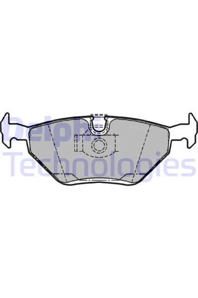 DELPHİ FREN BALATASI BMW E39 ARKA 5 SERI 1996-2003 ürün görseli 1