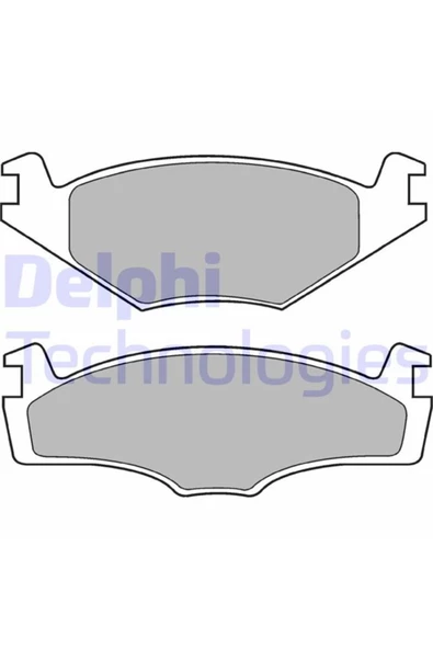 DELPHİ ON FREN BALATASI-  (VW GOLF 79-96  PASSAT 78-91  SEAT IBIZA 93-96) ürün görseli 1