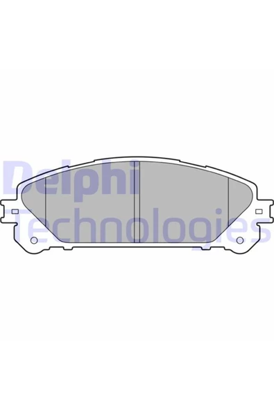 DELPHİ BALATA FREN ON-(TOYOTA  RAV 4  2012/ ) ürün görseli 1