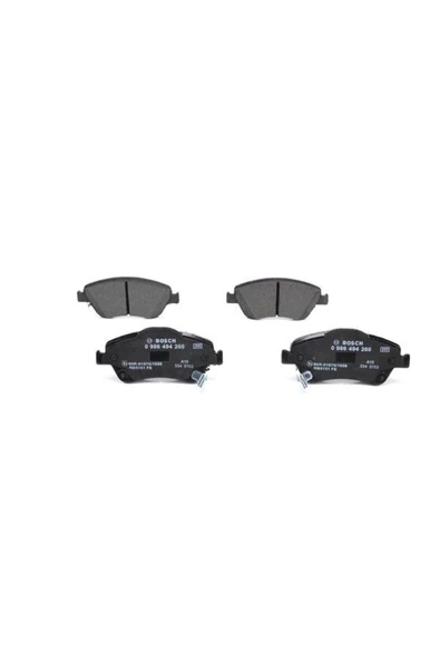 Bosch TOYOTA FREN BALATASI ON COROLLA D4D 07-12 AURIS D4D 07-12 COROLLA 1.4 D4D 2013- 0446502160 FREN BALA ürün görseli 1