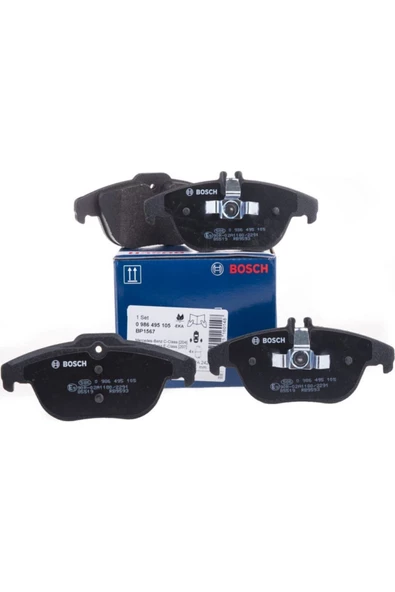 Bosch On Fren Balatası Toyota Corolla 1.4-1.6-1.8 Vvtı-1.4-2.0 D4d 02-07 ürün görseli 1