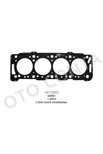 OTO CONTA Silindir Kapak Contası 1.30mm 82.50mm Expert Partner / Berlıngo Jumpy Dw8 Frk 1 2centık 0209.x1 ürün görseli 1