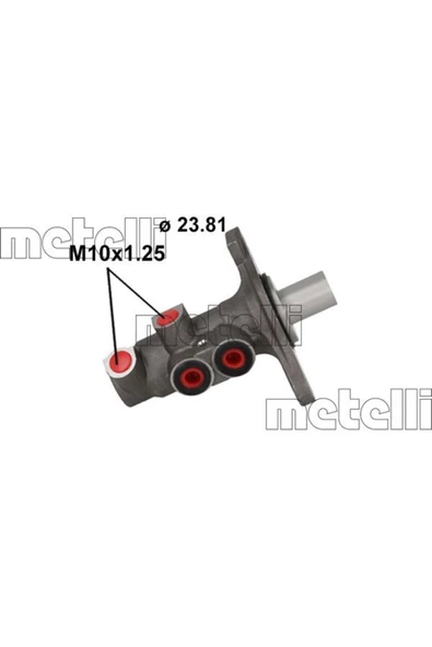 METELLI ANA MERKEZ SILINDIRI CAPTUR 2013 -CLIO GRANDTOUR IV 2013 -CLIO IV 2012 - METELLI 05-11-46 01 196 86R ürün görseli 1