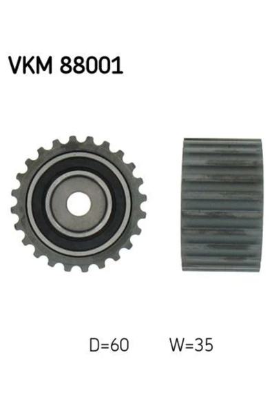 SKF TRIGER GERGI RULMANI ( SUBARU  FORESTER 2.0 2.5  98-13 IMPREZA 1.5 1.6 92-07 ) ürün görseli 1