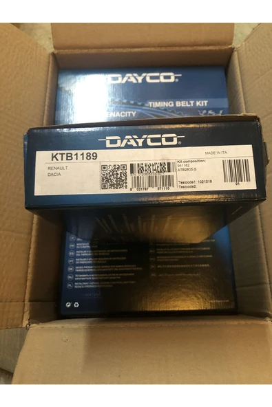 DAYCO 130C19462R KTB1189 Triger Seti 1.5 dCi Euro6 Megane IV DAYCO ürün görseli 1