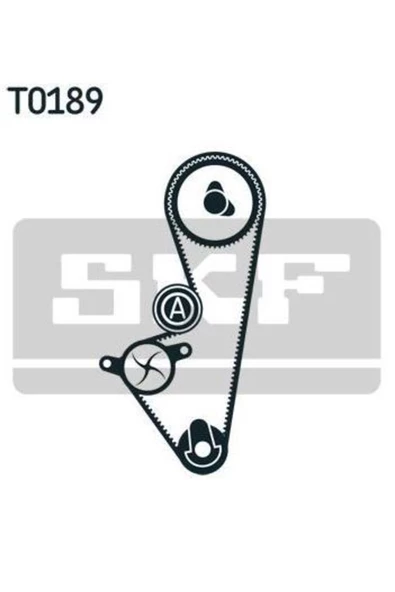 SKF TRIGER GERGI SETI (PEUGEOT  106-206-306-307 TU3JP 5/96/7/04 PARTNER 9/98/ ) ürün görseli 1