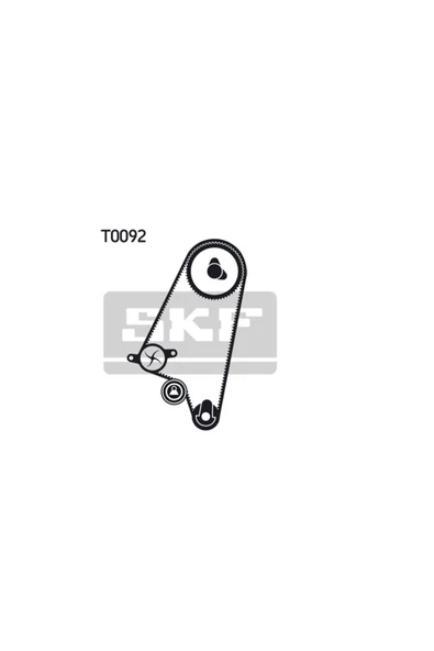 SKF TRIGER GERGI SETI ( CHEVROLET   KALOS 02/10  1.4 8V /OPEL  CORSA-A CORSA-B/ASTRA-F ASTRA-G/VECTR ) ürün görseli 1