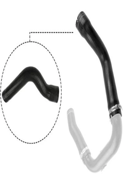 RAPRO R11608 Turbo Hortumu Buyuk ( Fiat : Linea 1.3jtd 07- ) 51800396 (WE437667) ürün görseli 1