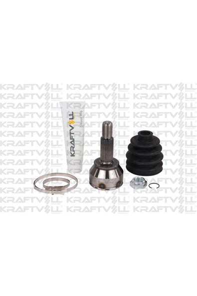 Kraftvoll Aks Kafası Dıs Tamır Takımı Olcu: (DIS FREZE:25, IC FREZE:22, CONTA CAP I:53,3 UZUNLUK: 140MM) Fıest ürün görseli 1