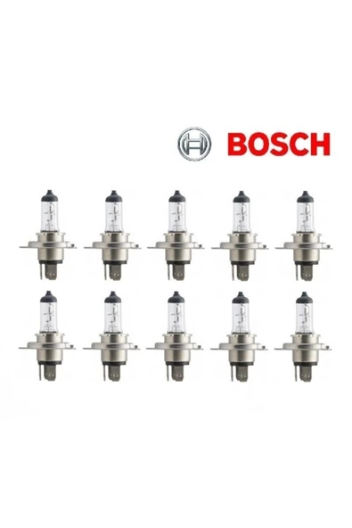 Bosch H4 12v 60/55w Far Ampulü 10 Adet  Uyumlu ürün görseli 1