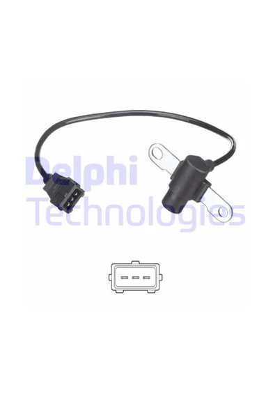 DELPHİ KRANK MİLİ SENSÖRÜ (RENAULT: MEGANE-LAGUNA 1.9TDI)DEL-SS11235 7700100650 ürün görseli 1