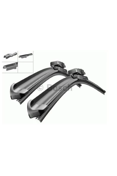 Bosch Sılecek Setı Aerotwın 650-380mm (FIAT: LINEA-G.PUNTO/FORD: FIESTA VI/OPEL: CORSA D/PEUGEOT:PARTNER)b ürün görseli 1