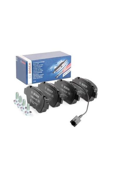 Bosch Disk Balata Ön Nemo Bipper Fiorino 1.3d 1.4hd 10+ 0986424597 77362179 ürün görseli 1