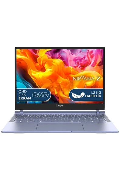 Casper Nirvana Z100 i5-1335U 16GB LPDDR5 2TB SSD 14" W11H Mavi Laptop Z100.1335-BX00A-M-Q ürün görseli 1