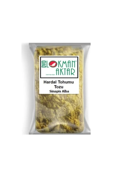 Sarı Hardal Tohumu Tozu 100 gr, Lokman Aktar ürün görseli 1