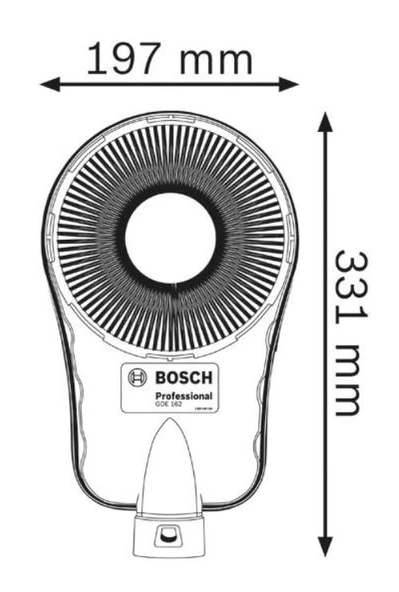 Bosch GDE 162 Toz Emme Adaptörü - Resim 2