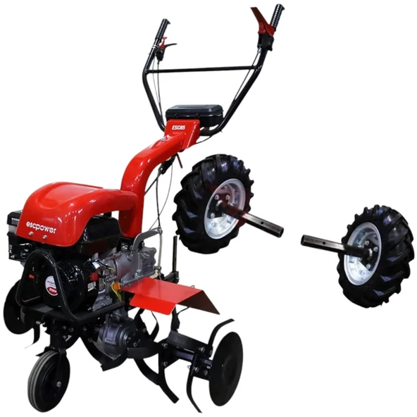Escpower ESC85 Benzinli Çapa Makinası 7 Hp – 3+1 Şanzımanlı (Tekerlek Takımı Dahil) ürün görseli 1