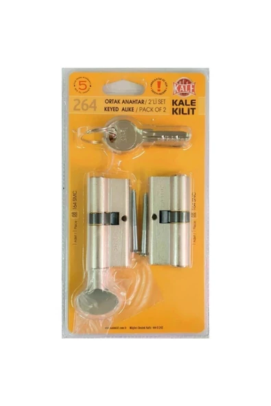 KALE 264 İKİLİ PAS SİSTEM (SN+SM) SİLİNDİR 68MM 26400000007 ürün görseli 1