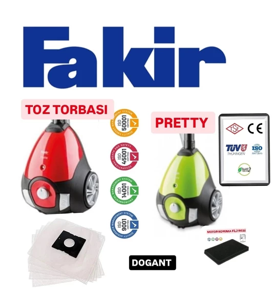 Fakir Toz Torbası 10 Adet ürün görseli 1