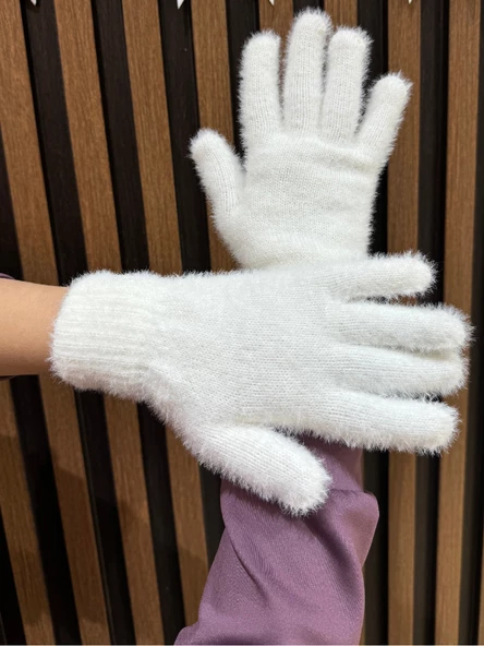 Benittokids Kız Çocuk Kışlık Peluş Uzun Eldiven 7015 ürün görseli 1