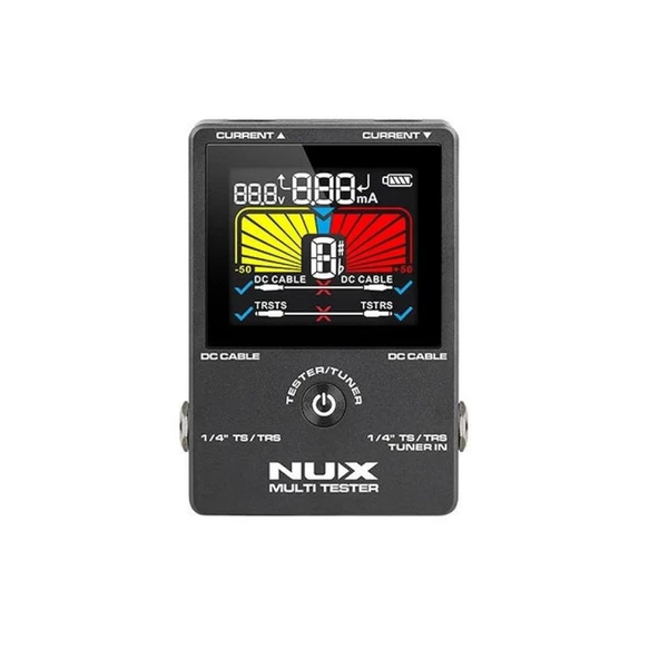 Nux NMT-1 4ü 1 Arada Şarj Edilebilir Kompakt Çoklu Test Cihazı ürün görseli 1