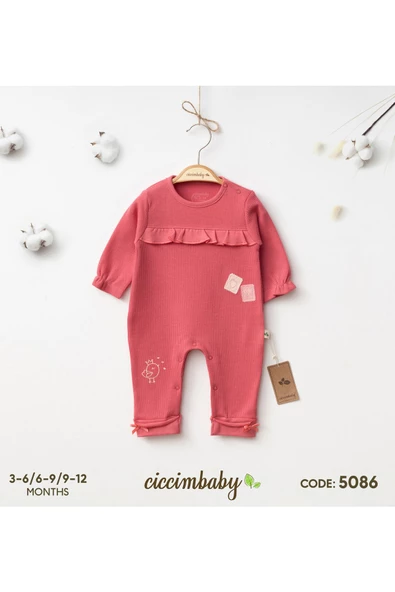 ciccimbaby  MY STRAWBERRY GİRL MANŞETLİ TULUM ürün görseli 1