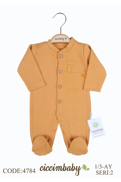 ciccimbaby  ZÜRAFA CEPLİ PATİKLİ TULUM ürün görseli 1