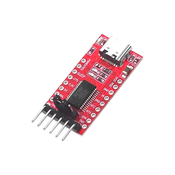 FT232RL USB to RS232 TTL UART Çevirici Modül Type C Usb Soket Seri Port Haberleşme Arduino Mcu ürün görseli 1