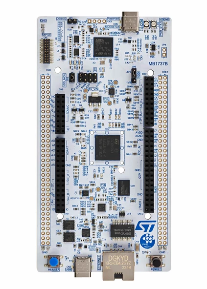 ST NUCLEO-H7S3L8 Stm32 Geliştirme Kartı STM32H7S3L8 600MHz Arm Cortex-M7 Cpu Fpu 64KB Bootflash ürün görseli 1