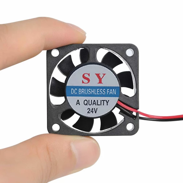 DC 24V FAN 40x40mm 0.1A 6000 Rpm 4x4cm Soğutucu Kuluçka Ekran Kartı Cooler Peltier Printer PC Cpu ürün görseli 1