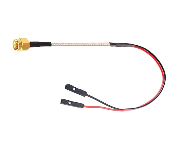 RG316 30cm Sma Erkek to Dupont Dişi Kablo RF Uzatma Kablosu Altın Kaplama Soket Test 0-6GHz Wi-Fi ürün görseli 1