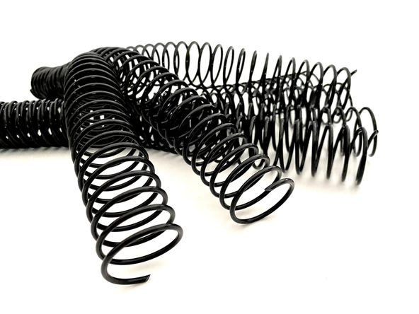 PLASTİK HELEZON SPİRAL 18MM. 4:1 SİYAH 100 AD. 48 LOP POŞETLİ ürün görseli 1