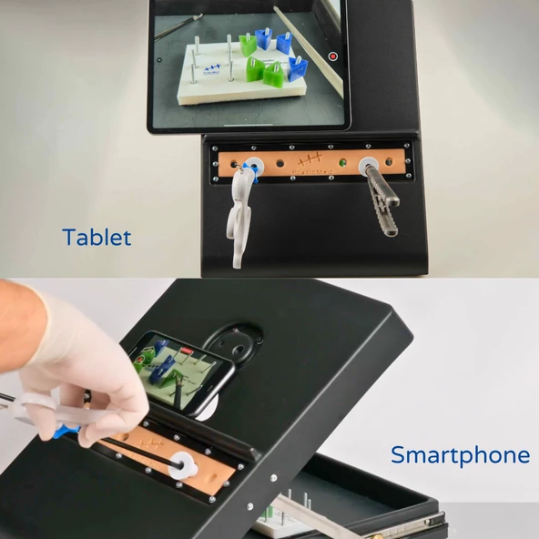 Laparoskopi Eğitim Seti - Mobil Set - PraticMed - Resim 3