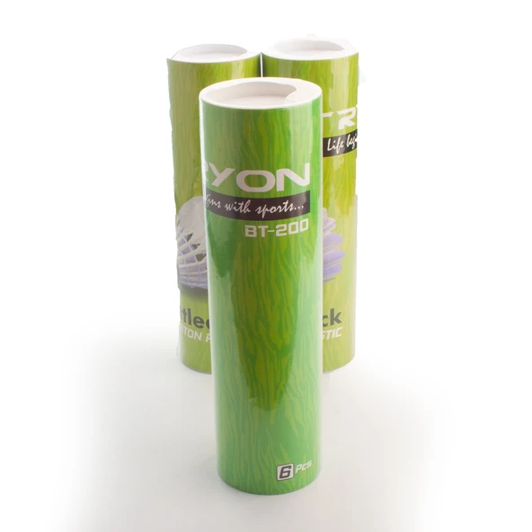Badminton Topu Plastik 6'lı BT-200 ürün görseli 1