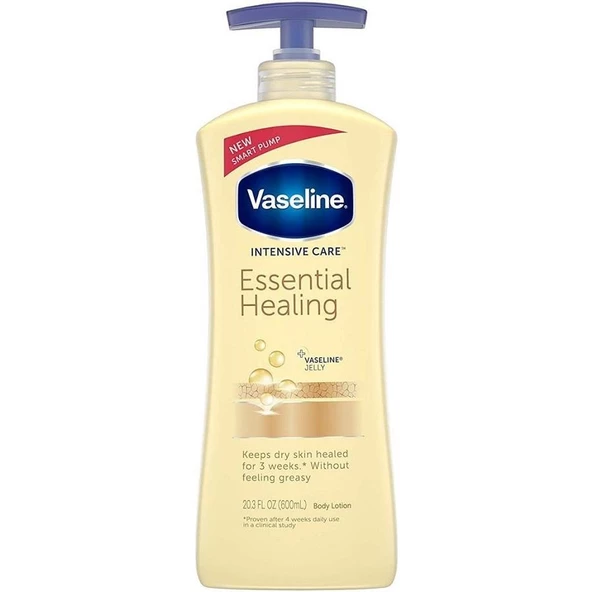 Vaseline Essential Healing Temel Bakım Vücut Losyonu 600ml ürün görseli 1