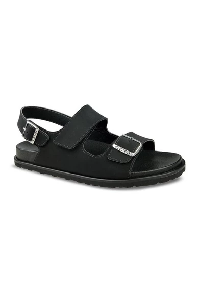 Ceyo 9989-2 Anatomik Taban Erkek Sandalet Siyah 40-45 ürün görseli 1