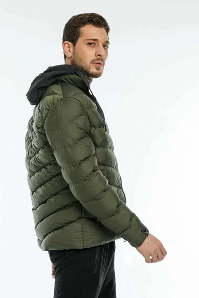 Slazenger Head Erkek Mont Haki - Resim 2