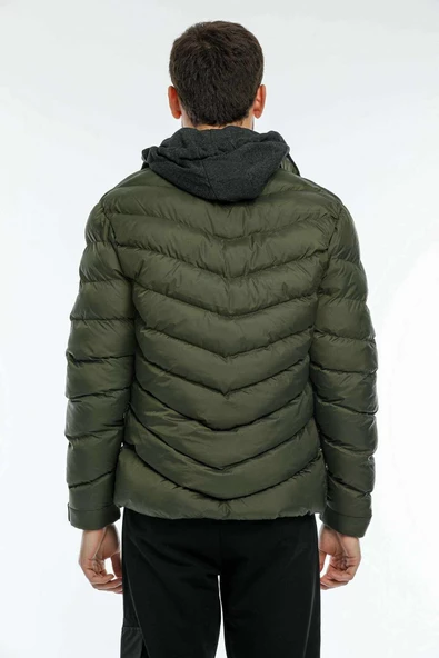 Slazenger Head Erkek Mont Haki - Resim 5