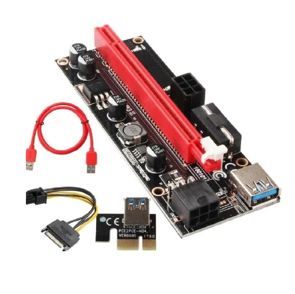 Riser Kart Ver 009s Pcı E 16x Yükseltici Kart RİSER VER009S Son Sürüm ürün görseli 1
