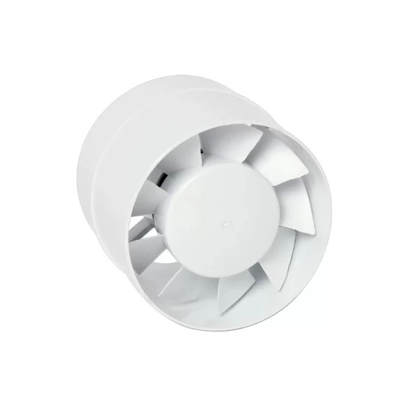 Mutfak Banyo Garaj Kanal Tipi Havalandırma Aspirator 12 cm ürün görseli 1