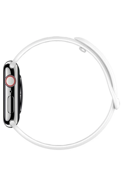 Spigen Apple Watch 41mm/40mm/38mm (Seri 9/8/SE2/7/6/SE/5/4/3/2/1) Kordon  Air Fit White - 061MP25407 ürün görseli 1