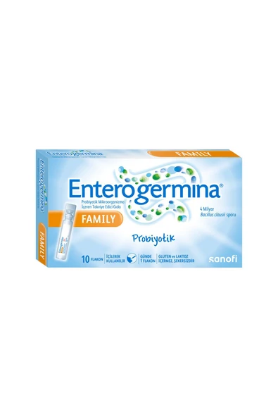 Enterogermina Yetişkin Probiyotik 10 Flakon ürün görseli 1