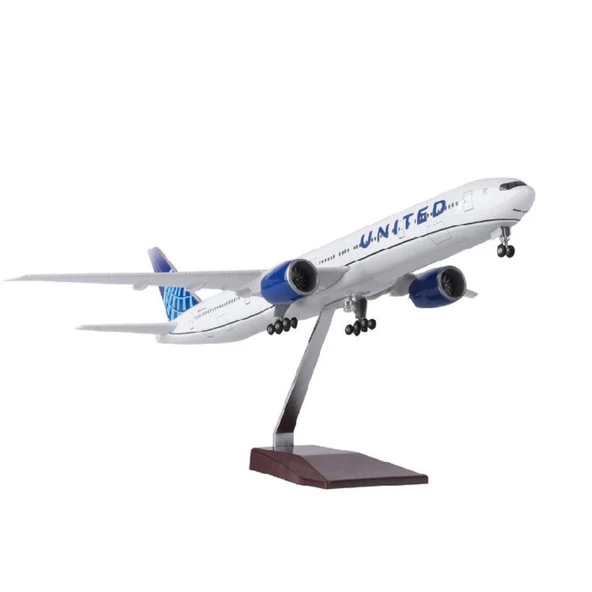HEDİYELİK-MAKET UÇAKLAR-AMERICAN-ÖLÇEK : 1:157 47 CM-JB777AMERICAN ürün görseli 1