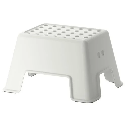 SUMUHOME BOLMEN BASAMAK TABURE BEYAZ 44x35x25 CM ürün görseli 1