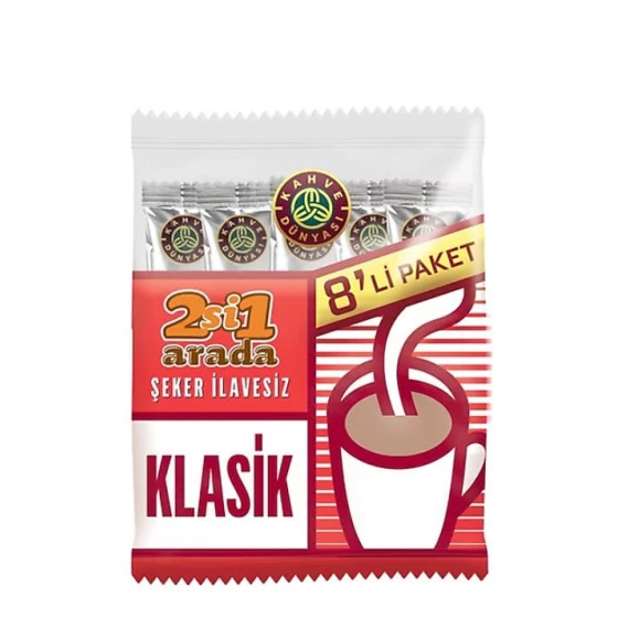 2'si 1 Arada Kahve Dünyası 8'li Paket 8x12 G ürün görseli 1